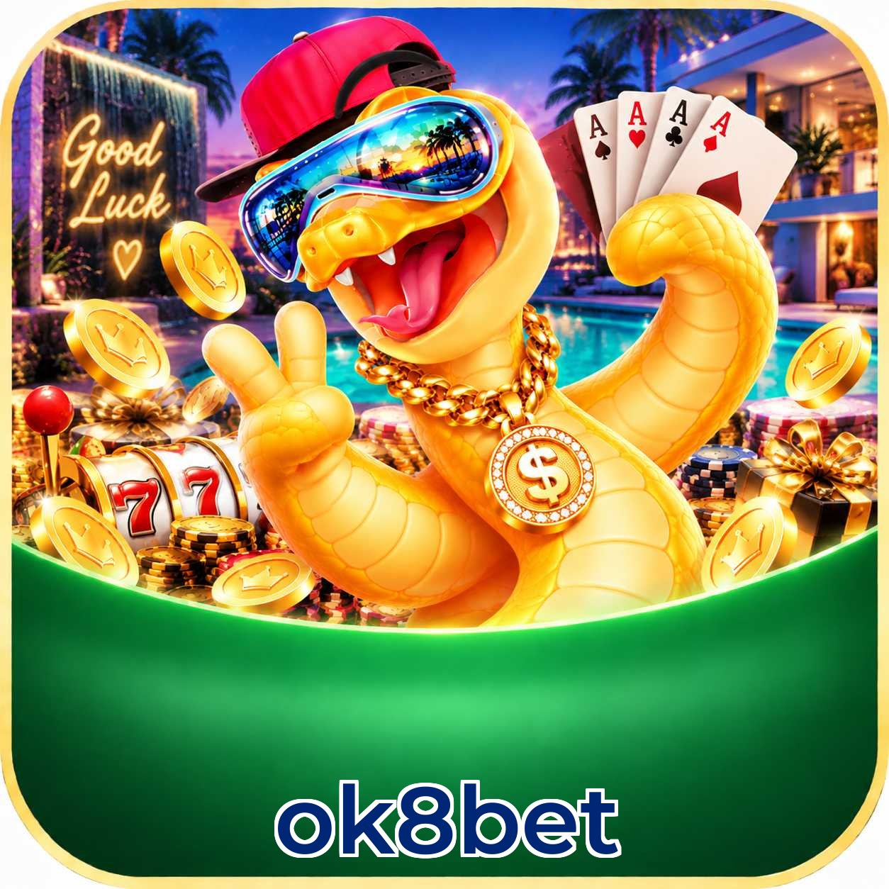 ok8bet Logo Oficial